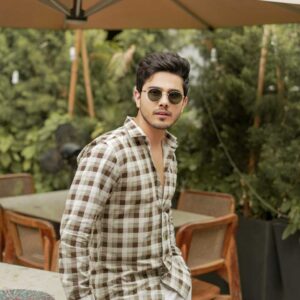Heritage brown check shirt