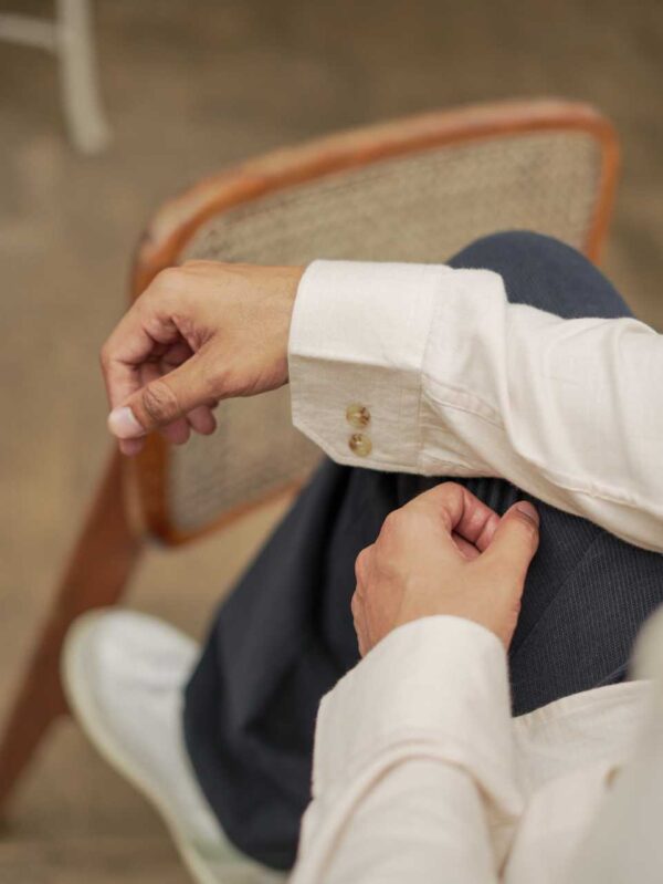 Everyday beige regular fit shirt - Image 2