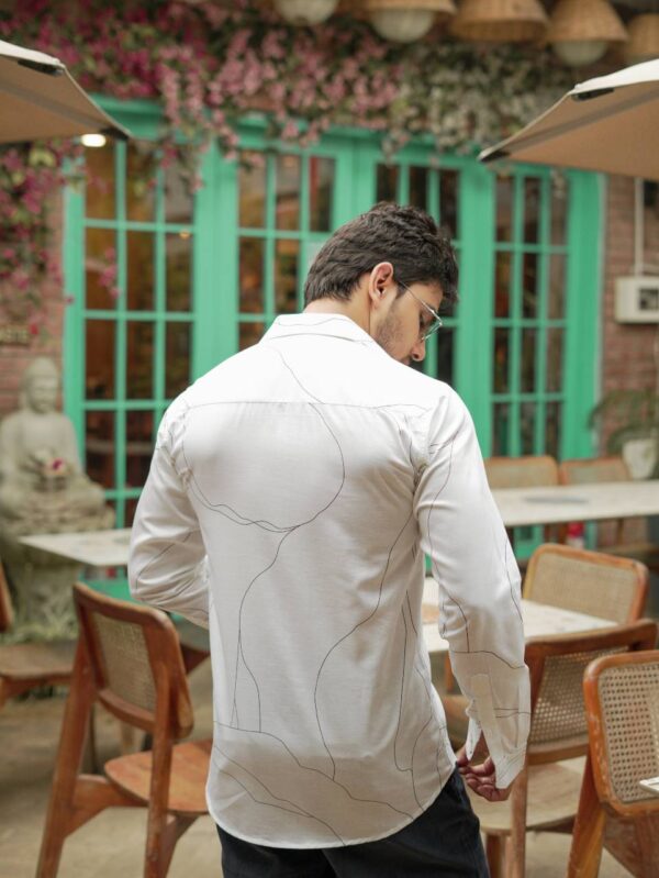 Paperline white shirt - Image 4
