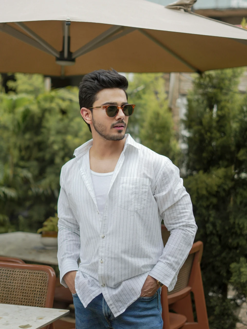 White Breeze Cotton Shirt