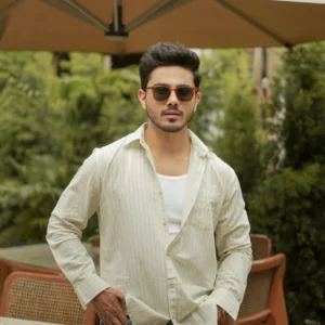 Vanilla Breeze Cotton Shirt